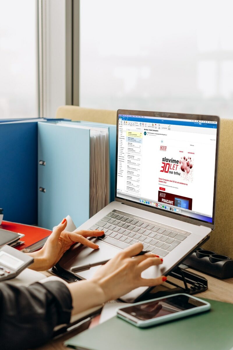 Gesto newsletter náhled