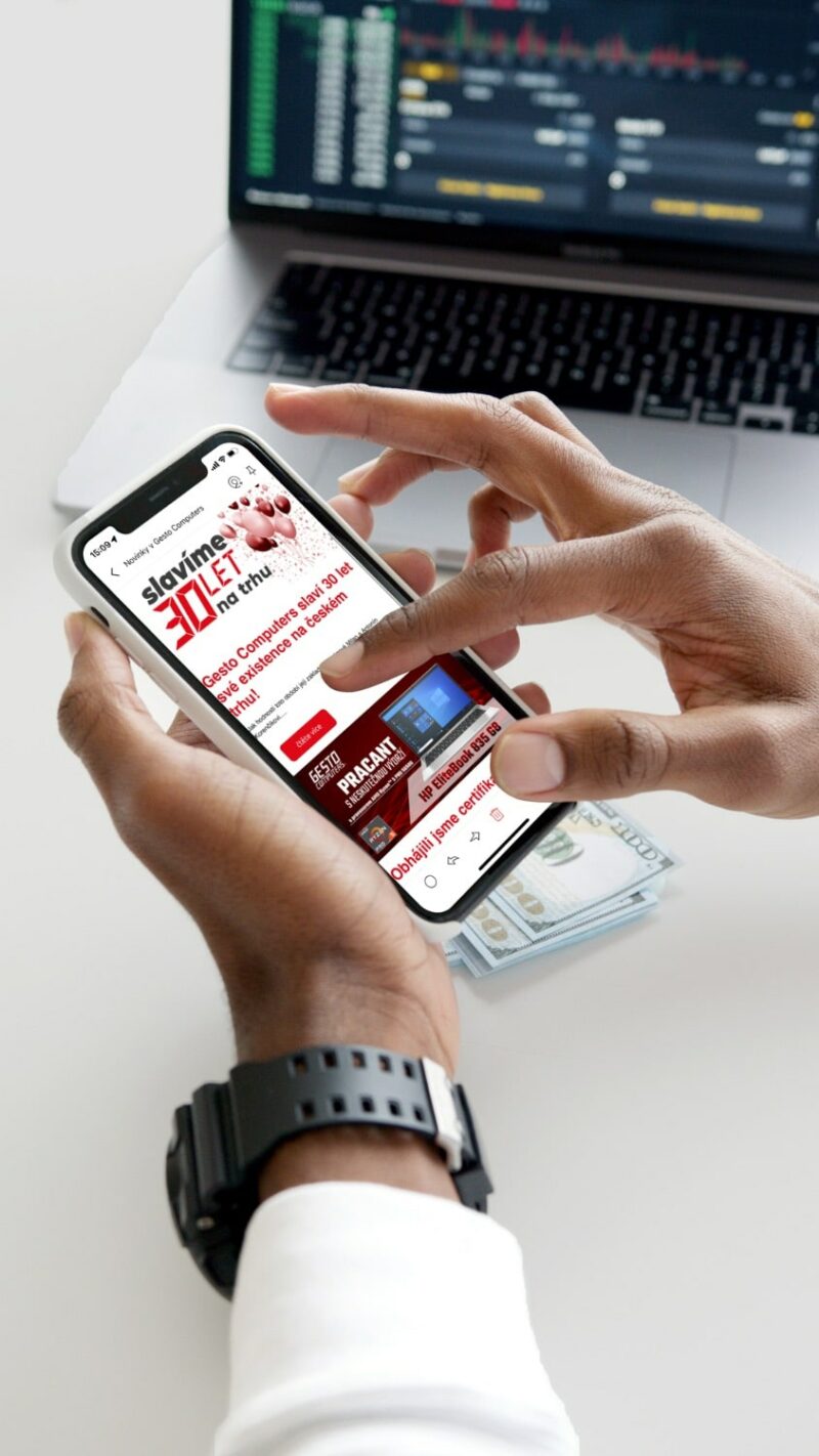 Gesto newsletter náhled