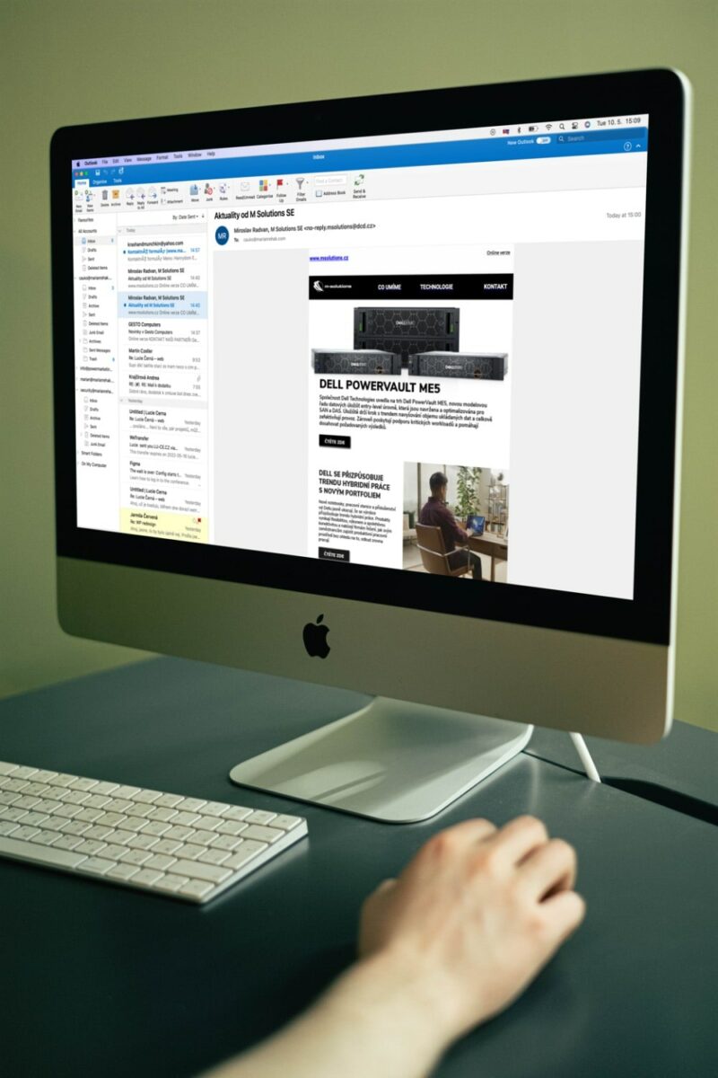 M-Solutions mailing náhled